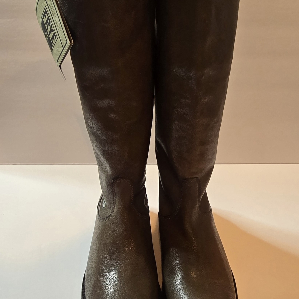 Frye Brown Heeled Boots